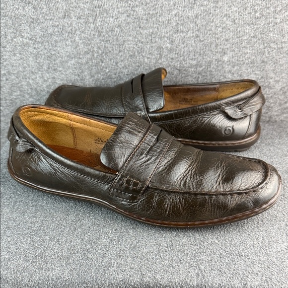 Other - Born Leather Penny Loafers Brown Men's 12 Slip- On Casual Comfort